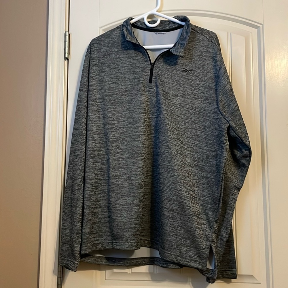 Reebok XL 1/4 zip light pullover